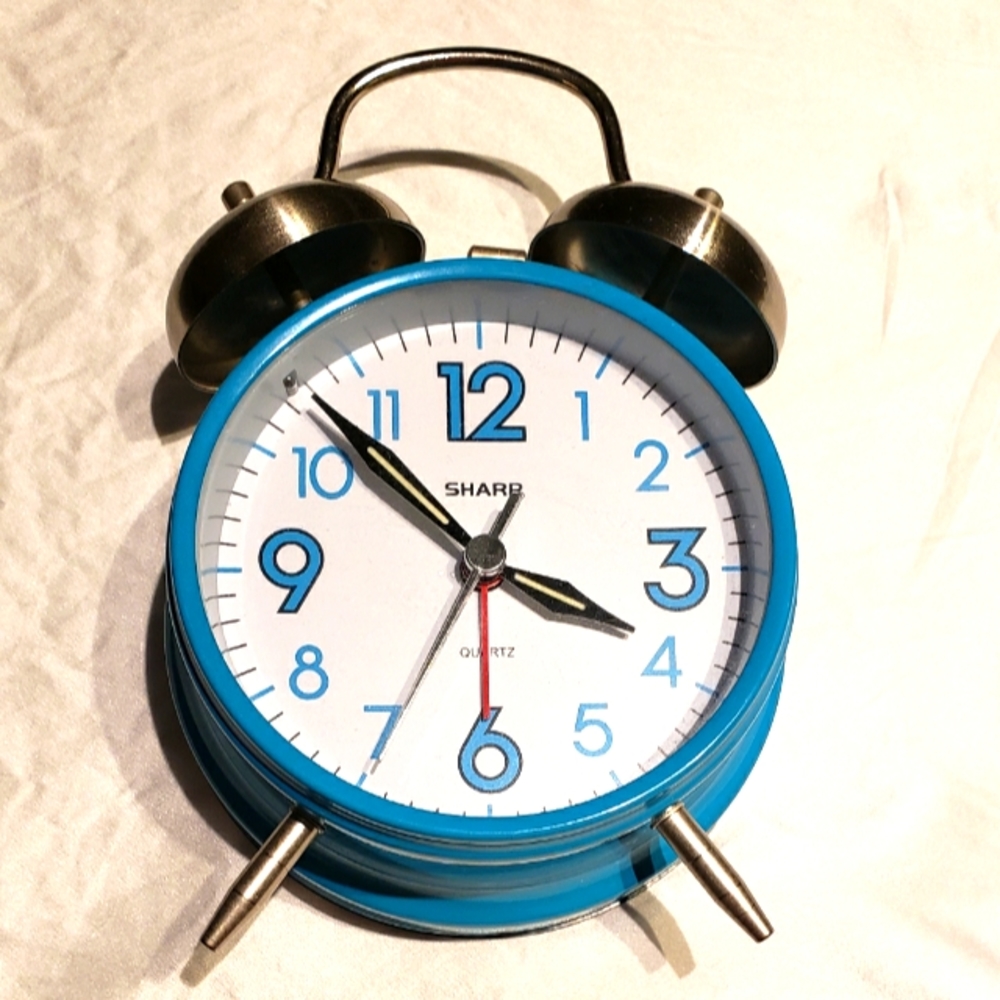 Turquoise Alarm Clock ⏰